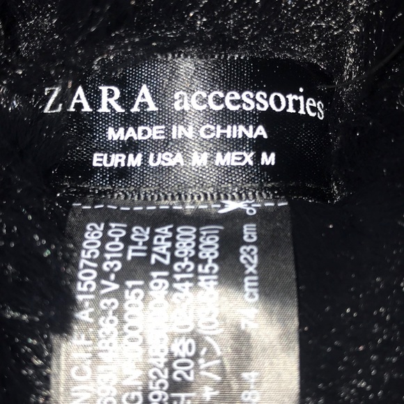 Zara Accessories Zara Neck Warmer Faux Fur Black Poshmark